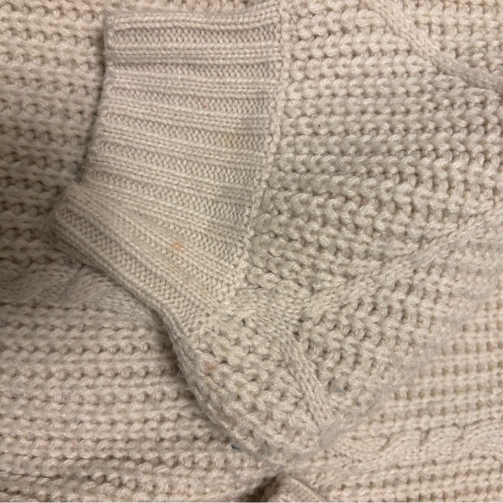 Women's Cream Sweater - Picture 2 of 3